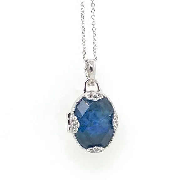 GEMSTONE PENDANTS/NECK;LACES /STERLING SILVER/SS/GOLD COMBO Valentine's Fine Jewelry Dallas, PA