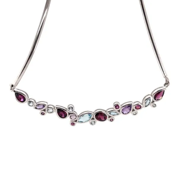 GEMSTONE PENDANTS/NECK;LACES /STERLING SILVER/SS/GOLD COMBO Valentine's Fine Jewelry Dallas, PA