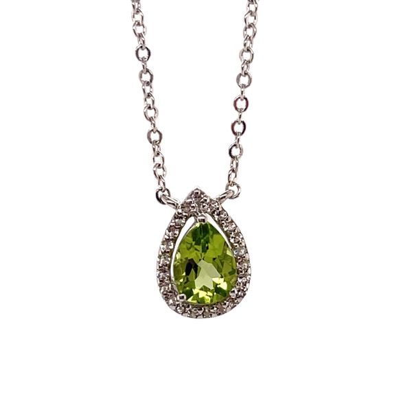 Peridot Pendant in Sterling Silver Valentine's Fine Jewelry Dallas, PA