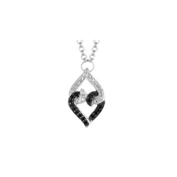 Silver and Gold Combo Gemstone Pendant Valentine's Fine Jewelry Dallas, PA
