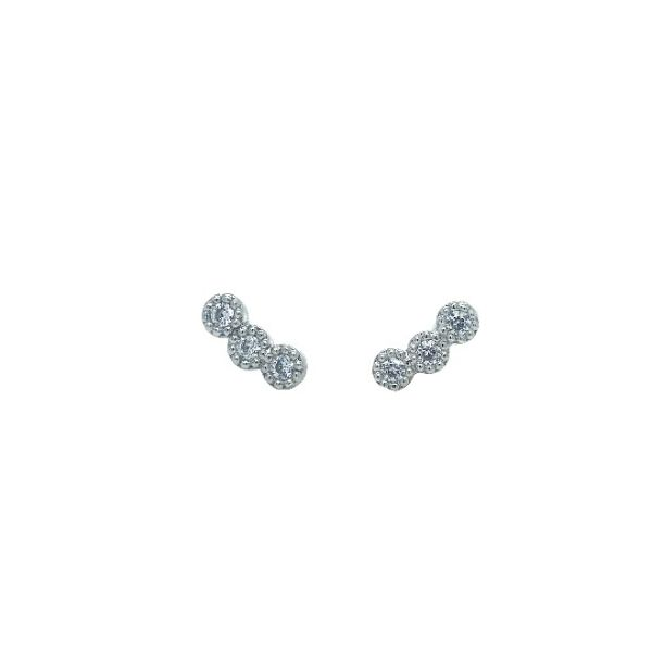 Sterling Silver/SS/Gold Combo  Earrings Valentine's Fine Jewelry Dallas, PA