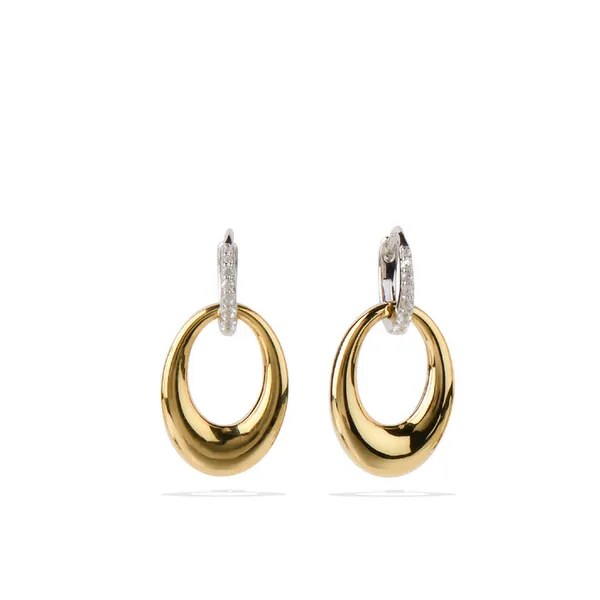GEMSTONE EARRINGS/SILVER/SILVER/GOLD COMBO Valentine's Fine Jewelry Dallas, PA