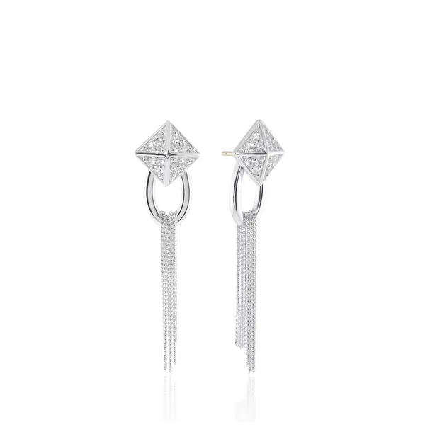 GEMSTONE EARRINGS/SILVER/SILVER/GOLD COMBO Valentine's Fine Jewelry Dallas, PA