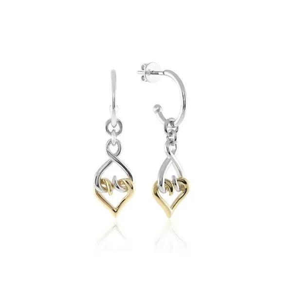 GEMSTONE EARRINGS/SILVER/SILVER/GOLD COMBO Valentine's Fine Jewelry Dallas, PA