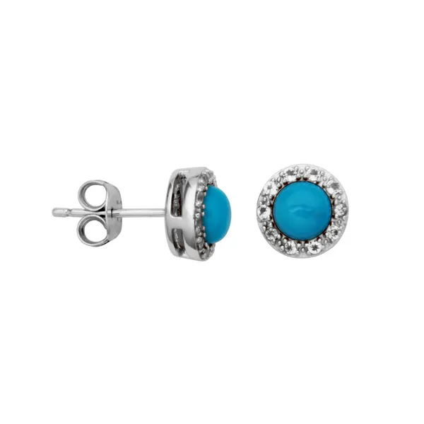 GEMSTONE EARRINGS/SILVER/SILVER/GOLD COMBO Valentine's Fine Jewelry Dallas, PA