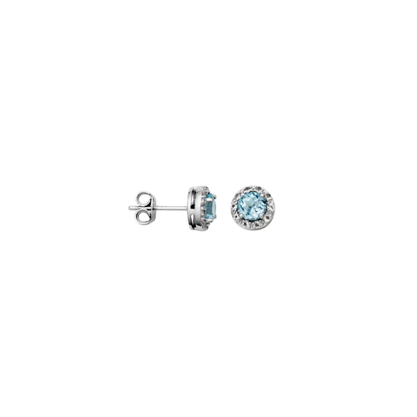 GEMSTONE EARRINGS/SILVER/SILVER/GOLD COMBO Valentine's Fine Jewelry Dallas, PA