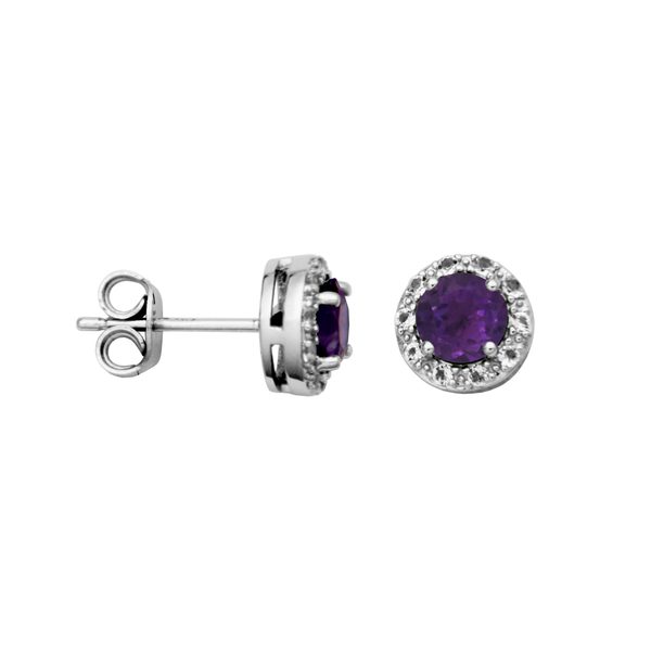 GEMSTONE EARRINGS/SILVER/SILVER/GOLD COMBO Valentine's Fine Jewelry Dallas, PA