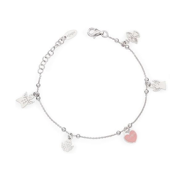 Sterling Silver Junior Charm Bracelet Valentine's Fine Jewelry Dallas, PA