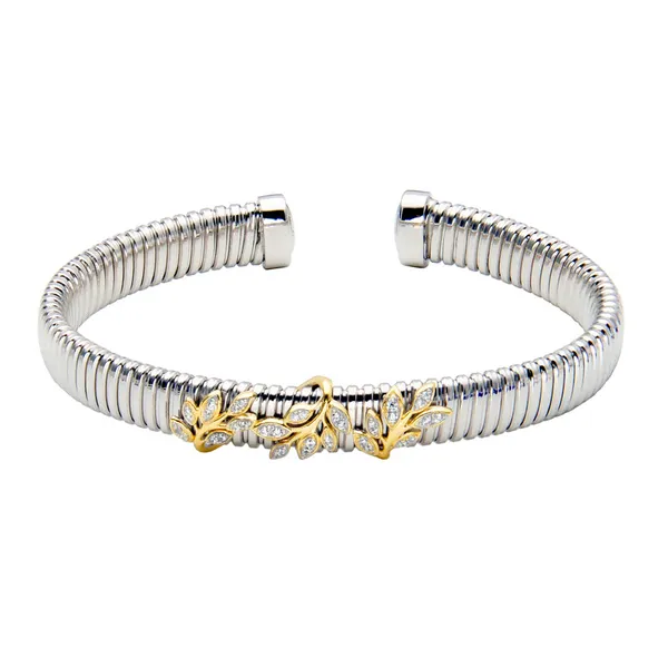 SILVER/SILVER/GOLD COMBO BRACELETS Valentine's Fine Jewelry Dallas, PA