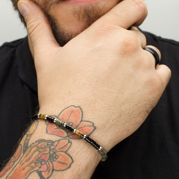 alternative metal with gemsone bracelets Image 3 Valentine's Fine Jewelry Dallas, PA