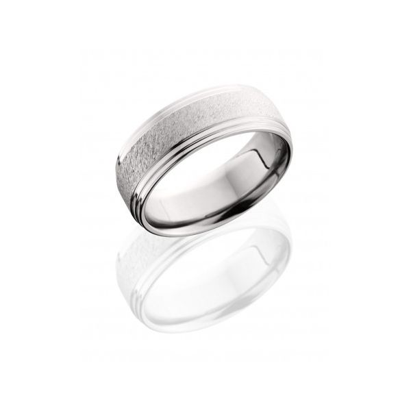 Cobalt Chrome Wedding Band Valentine's Fine Jewelry Dallas, PA