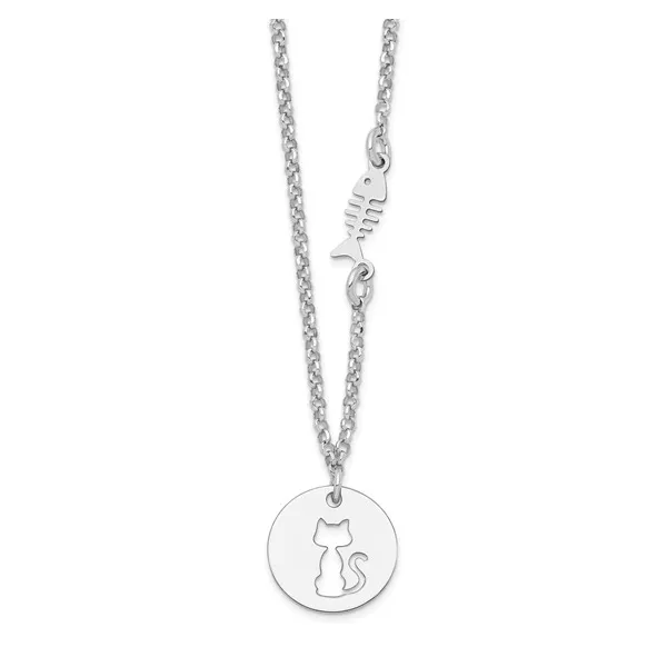PENDANTS/NECKLACES/SILVER/SILVER/GOLD COMBO Valentine's Fine Jewelry Dallas, PA
