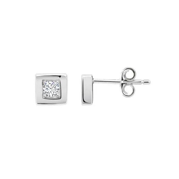 EARRINGS/STERLING SILVER/SS/GOLD COMBO EARRINGS Valentine's Fine Jewelry Dallas, PA