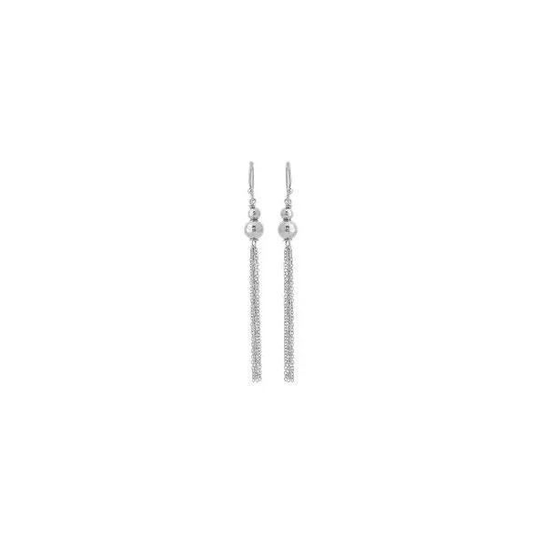 EARRINGS/STERLING SILVER/SS/GOLD COMBO EARRINGS Valentine's Fine Jewelry Dallas, PA