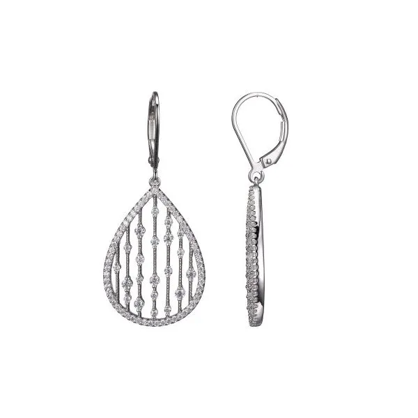 EARRINGS/STERLING SILVER/SS/GOLD COMBO EARRINGS Valentine's Fine Jewelry Dallas, PA