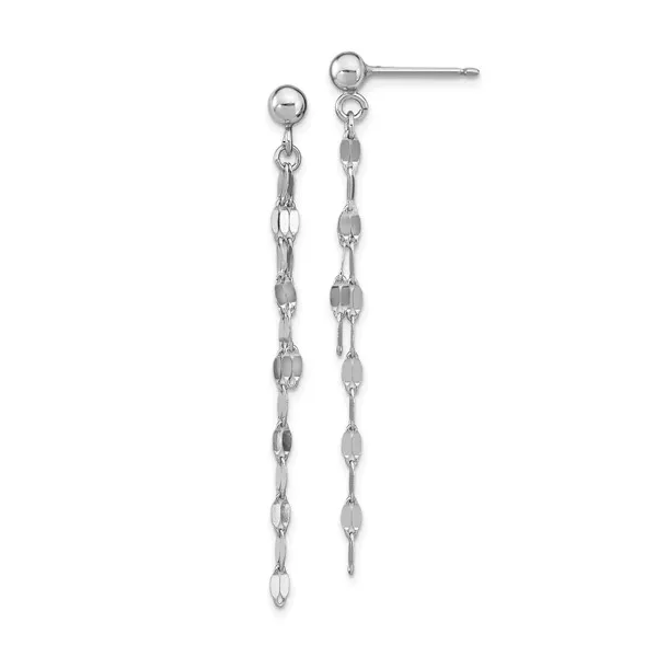 EARRINGS/STERLING SILVER/SILVER/GOLD COMBO Valentine's Fine Jewelry Dallas, PA