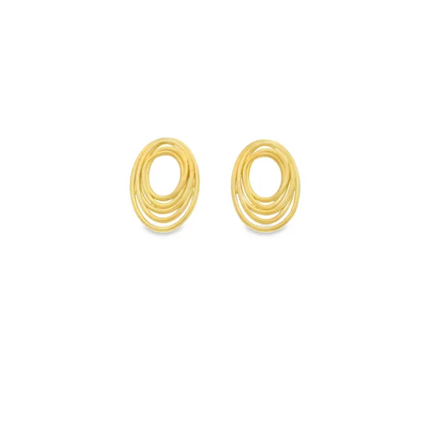 EARRINGS/STERLING SILVER/SILVER/GOLD COMBO Valentine's Fine Jewelry Dallas, PA