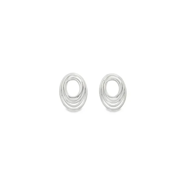 EARRINGS/STERLING SILVER/SILVER/GOLD COMBO Valentine's Fine Jewelry Dallas, PA