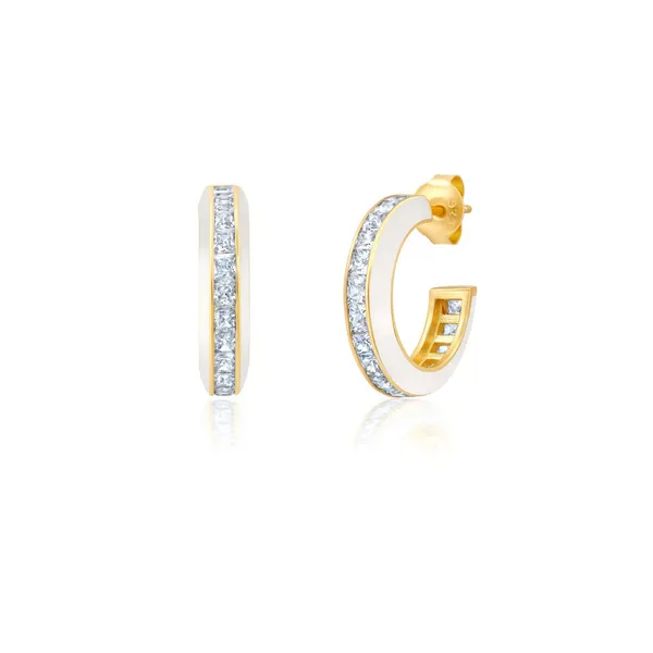 EARRINGS/STERLING SILVER/SILVER/GOLD COMBO Valentine's Fine Jewelry Dallas, PA