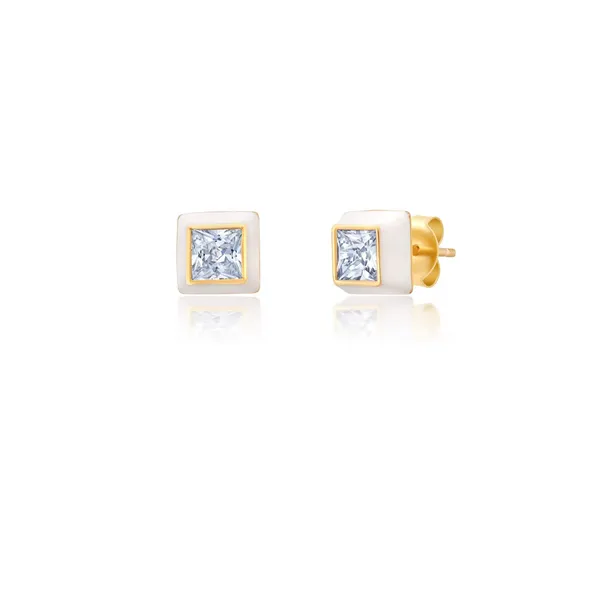 EARRINGS/STERLING SILVER/SILVER/GOLD COMBO Valentine's Fine Jewelry Dallas, PA