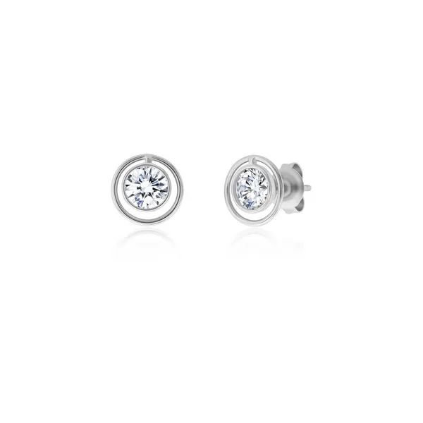 EARRINGS/STERLING SILVER/SILVER/GOLD COMBO Valentine's Fine Jewelry Dallas, PA
