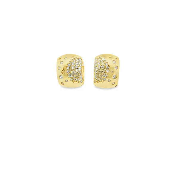 EARRINGS/STERLING SILVER/SILVER/GOLD COMBO Valentine's Fine Jewelry Dallas, PA