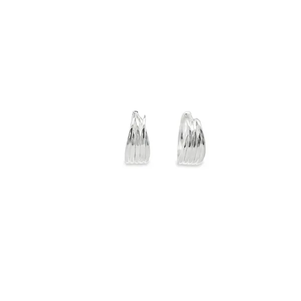 EARRINGS/STERLING SILVER/SILVER/GOLD COMBO Valentine's Fine Jewelry Dallas, PA