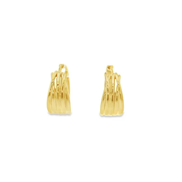 EARRINGS/STERLING SILVER/SILVER/GOLD COMBO Valentine's Fine Jewelry Dallas, PA