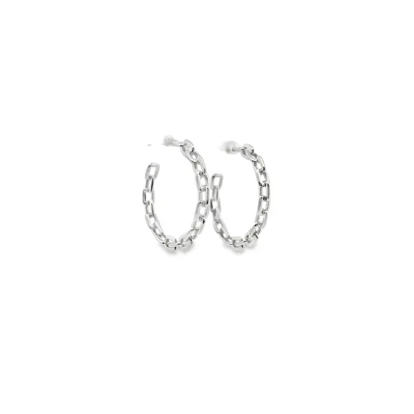 EARRINGS/STERLING SILVER/SILVER/GOLD COMBO Image 2 Valentine's Fine Jewelry Dallas, PA