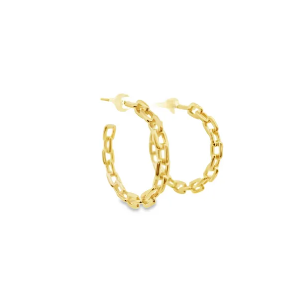 EARRINGS/STERLING SILVER/SILVER/GOLD COMBO Image 2 Valentine's Fine Jewelry Dallas, PA
