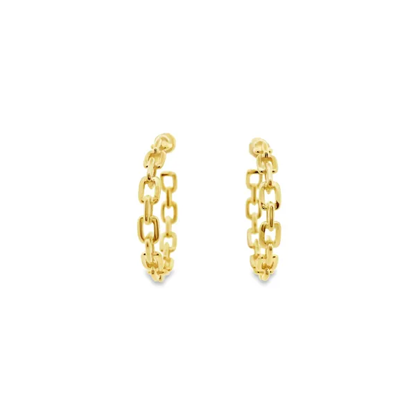 EARRINGS/STERLING SILVER/SILVER/GOLD COMBO Valentine's Fine Jewelry Dallas, PA