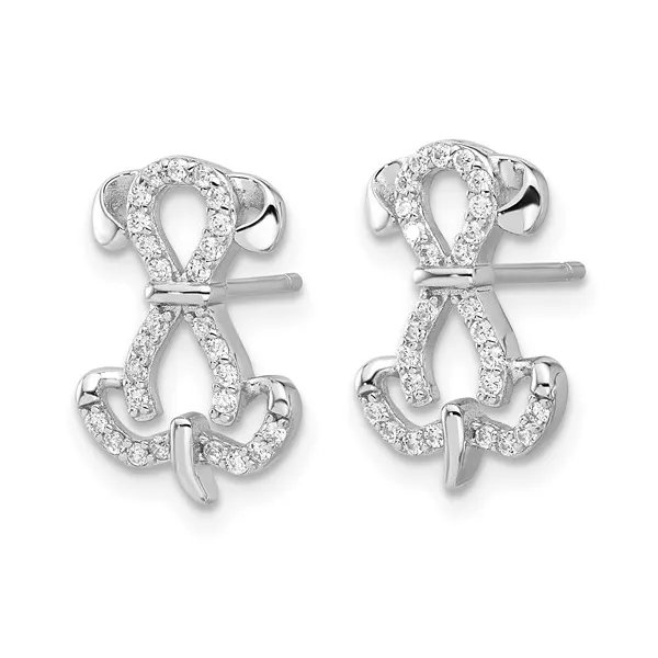 EARRINGS/STERLING SILVER/SILVER/GOLD COMBO Valentine's Fine Jewelry Dallas, PA