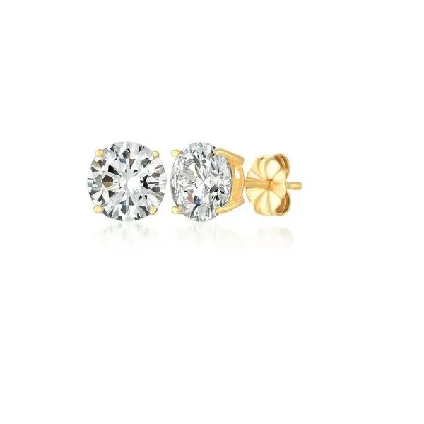 EARRINGS/STERLING SILVER/SILVER/GOLD COMBO Valentine's Fine Jewelry Dallas, PA