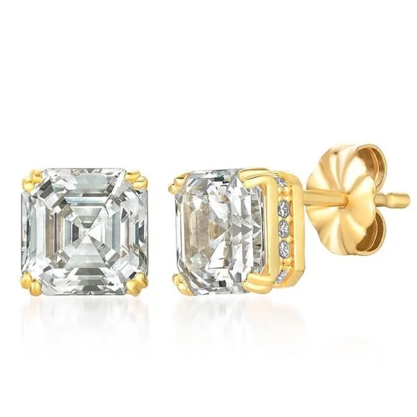 EARRINGS/STERLING SILVER/SILVER/GOLD COMBO Valentine's Fine Jewelry Dallas, PA