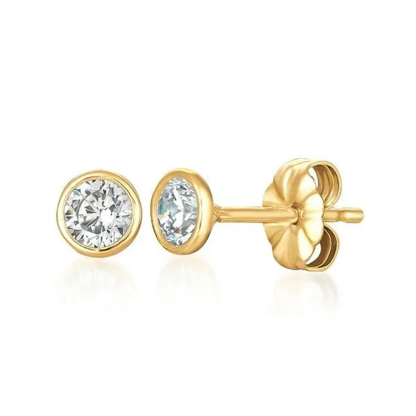 EARRINGS/STERLING SILVER/SILVER/GOLD COMBO Valentine's Fine Jewelry Dallas, PA
