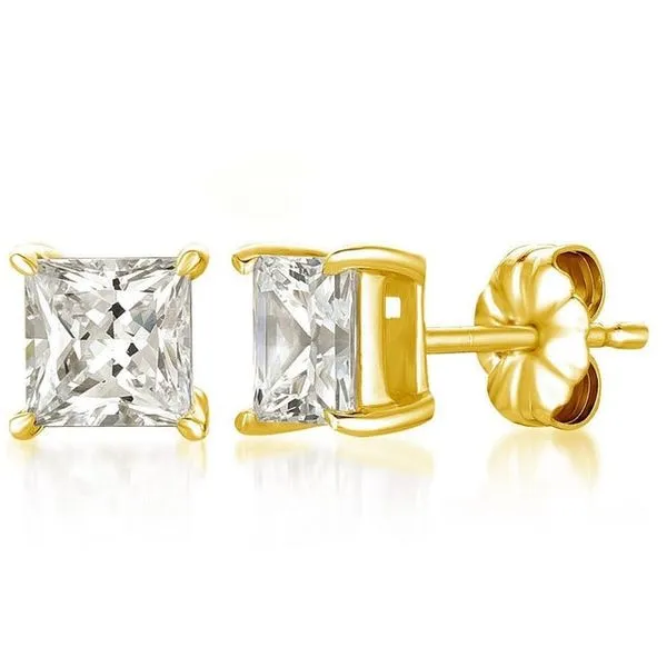 EARRINGS/STERLING SILVER/SILVER/GOLD COMBO Valentine's Fine Jewelry Dallas, PA