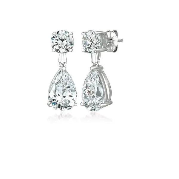 EARRINGS/STERLING SILVER/SILVER/GOLD COMBO Valentine's Fine Jewelry Dallas, PA