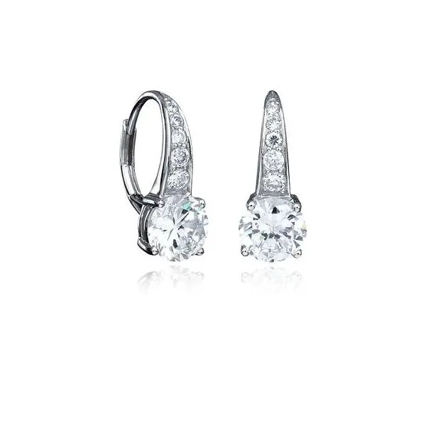 EARRINGS/STERLING SILVER/SILVER/GOLD COMBO Valentine's Fine Jewelry Dallas, PA