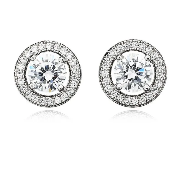 EARRINGS/STERLING SILVER/SILVER/GOLD COMBO Valentine's Fine Jewelry Dallas, PA