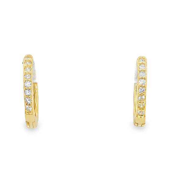 EARRINGS/STERLING SILVER/SILVER/GOLD COMBO Valentine's Fine Jewelry Dallas, PA