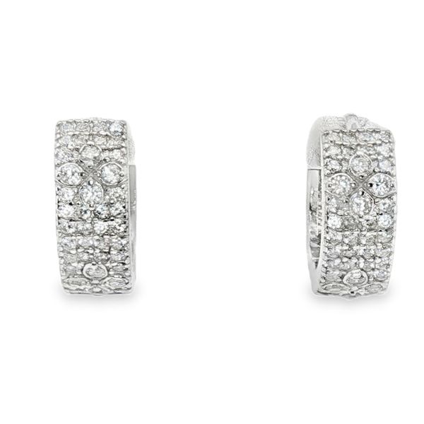 EARRINGS/STERLING SILVER/SILVER/GOLD COMBO Valentine's Fine Jewelry Dallas, PA