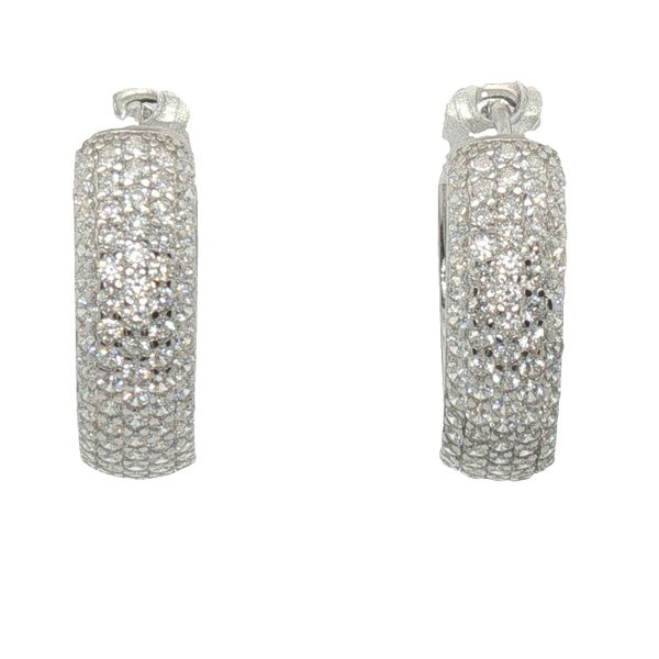 EARRINGS/STERLING SILVER/SILVER/GOLD COMBO Valentine's Fine Jewelry Dallas, PA