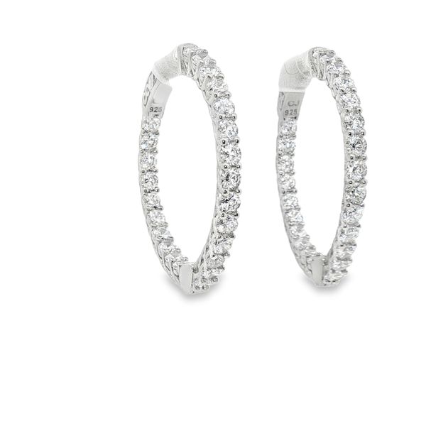 EARRINGS/STERLING SILVER/SILVER/GOLD COMBO Valentine's Fine Jewelry Dallas, PA