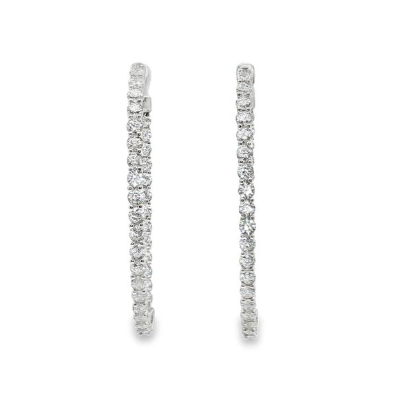 EARRINGS/STERLING SILVER/SILVER/GOLD COMBO Valentine's Fine Jewelry Dallas, PA