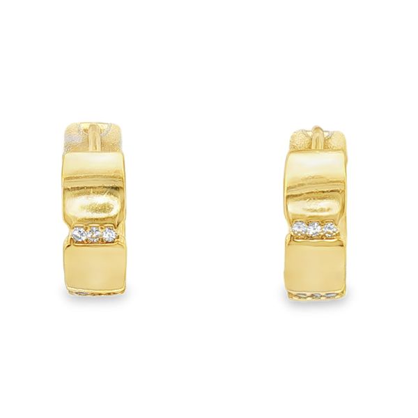 EARRINGS/STERLING SILVER/SILVER/GOLD COMBO Valentine's Fine Jewelry Dallas, PA