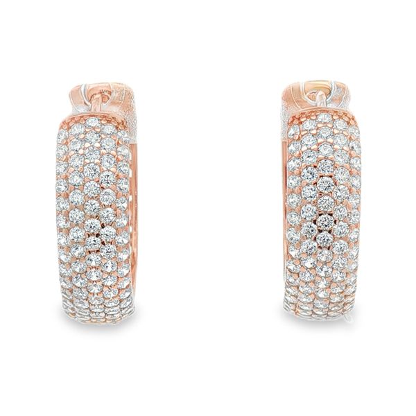 EARRINGS/STERLING SILVER/SILVER/GOLD COMBO Valentine's Fine Jewelry Dallas, PA