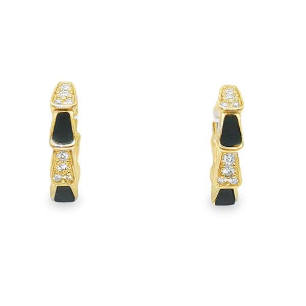 EARRINGS/STERLING SILVER/SILVER/GOLD COMBO Valentine's Fine Jewelry Dallas, PA