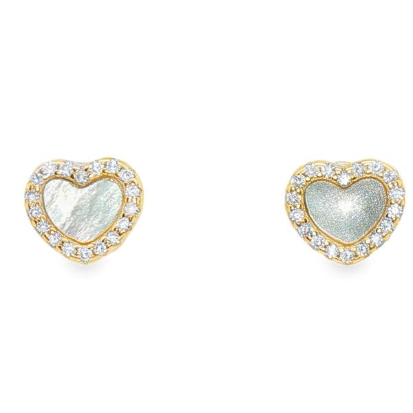 EARRINGS/STERLING SILVER/SILVER/GOLD COMBO Valentine's Fine Jewelry Dallas, PA