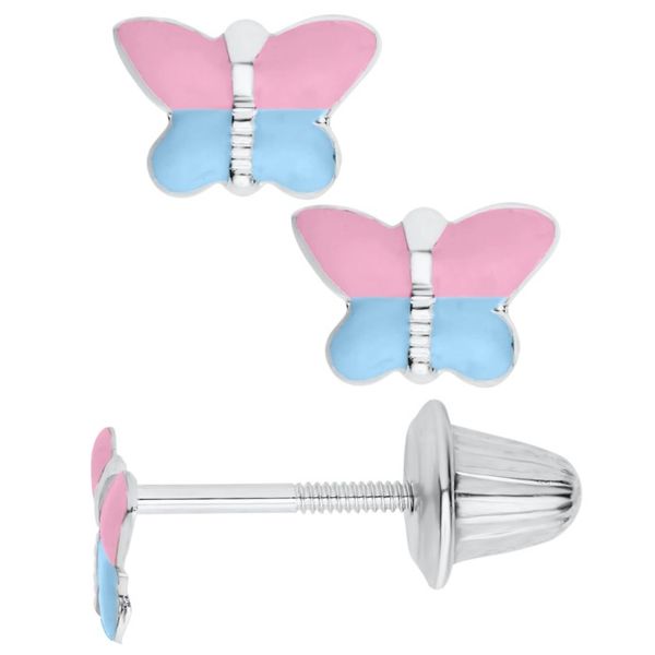 EARRINGS/STERLING SILVER/SILVER/GOLD COMBO Valentine's Fine Jewelry Dallas, PA