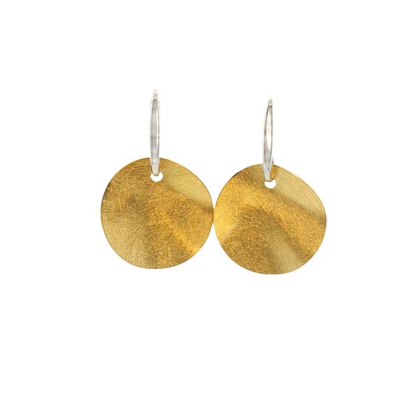 EARRINGS/STERLING SILVER/SILVER/GOLD COMBO Valentine's Fine Jewelry Dallas, PA